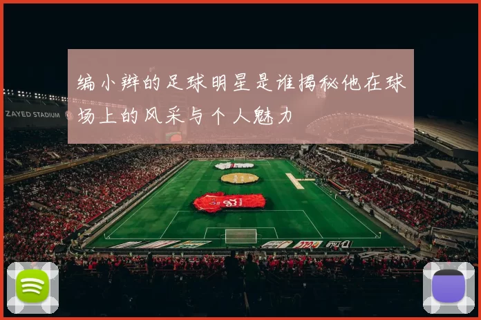 编小辫的足球明星是谁揭秘他在球场上的风采与个人魅力