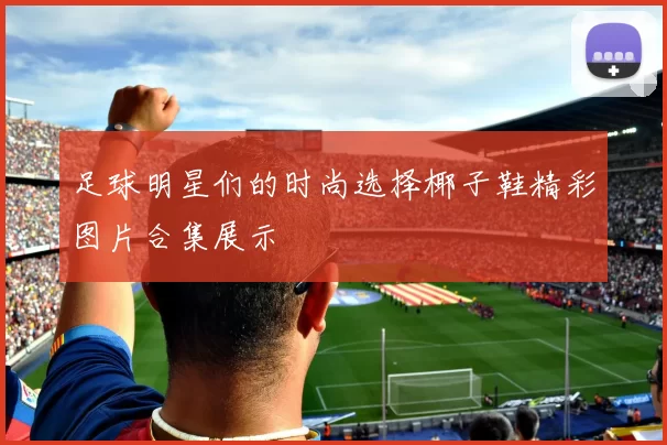 足球明星们的时尚选择椰子鞋精彩图片合集展示