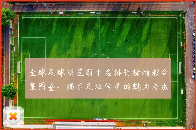 全球足球明星前十名排行榜精彩合集图鉴，揭示足坛传奇的魅力与成就