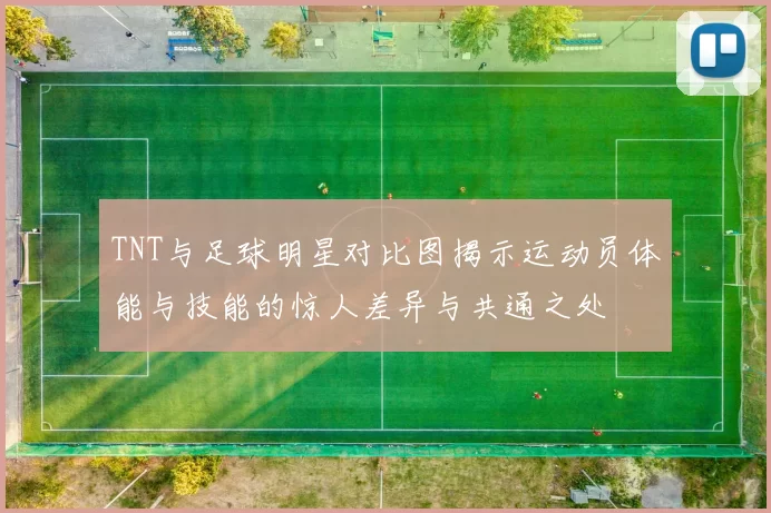 TNT与足球明星对比图揭示运动员体能与技能的惊人差异与共通之处